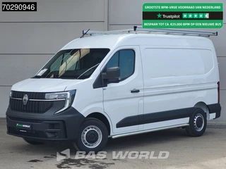Hoofdafbeelding Renault Master Renault Master 130PK L2H2 2025 model Imperiaal Sidebars LED CarPlay Cruise Airco Camera 10m3 Airco Cruise control
