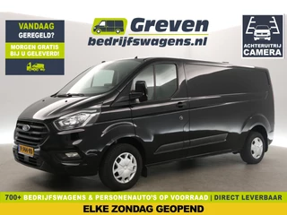 Ford Transit Custom 300 2.0 TDCI L2H1 Airco Camera Cruise Carplay Navigatie Trekhaak PDC Elektrpakket