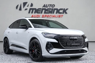 Hoofdafbeelding Audi Q4 Sportback e-tron Audi Q4 Sportback e-tron 50 Quattro / NP:85K/ Leder/ 2x S-line/ Head-Up/ Panoramadak/ 221kW (300PK)