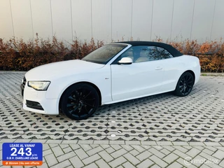 Hoofdafbeelding Audi A5 Audi A5 Cabriolet 1.8 TFSI S line Leer 19inch Navi