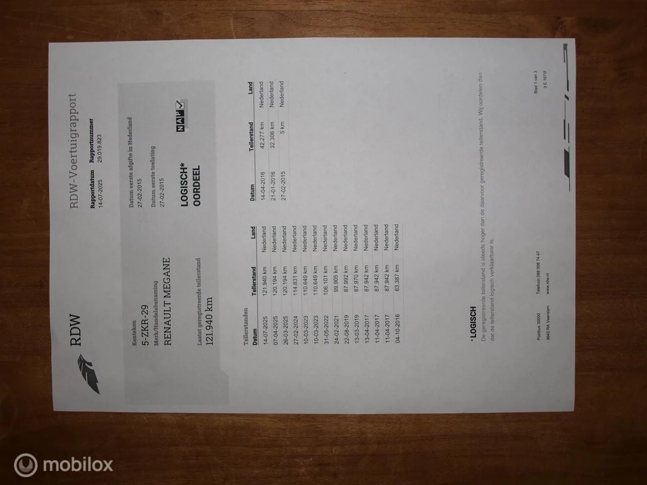 Hoofdafbeelding Renault Mégane