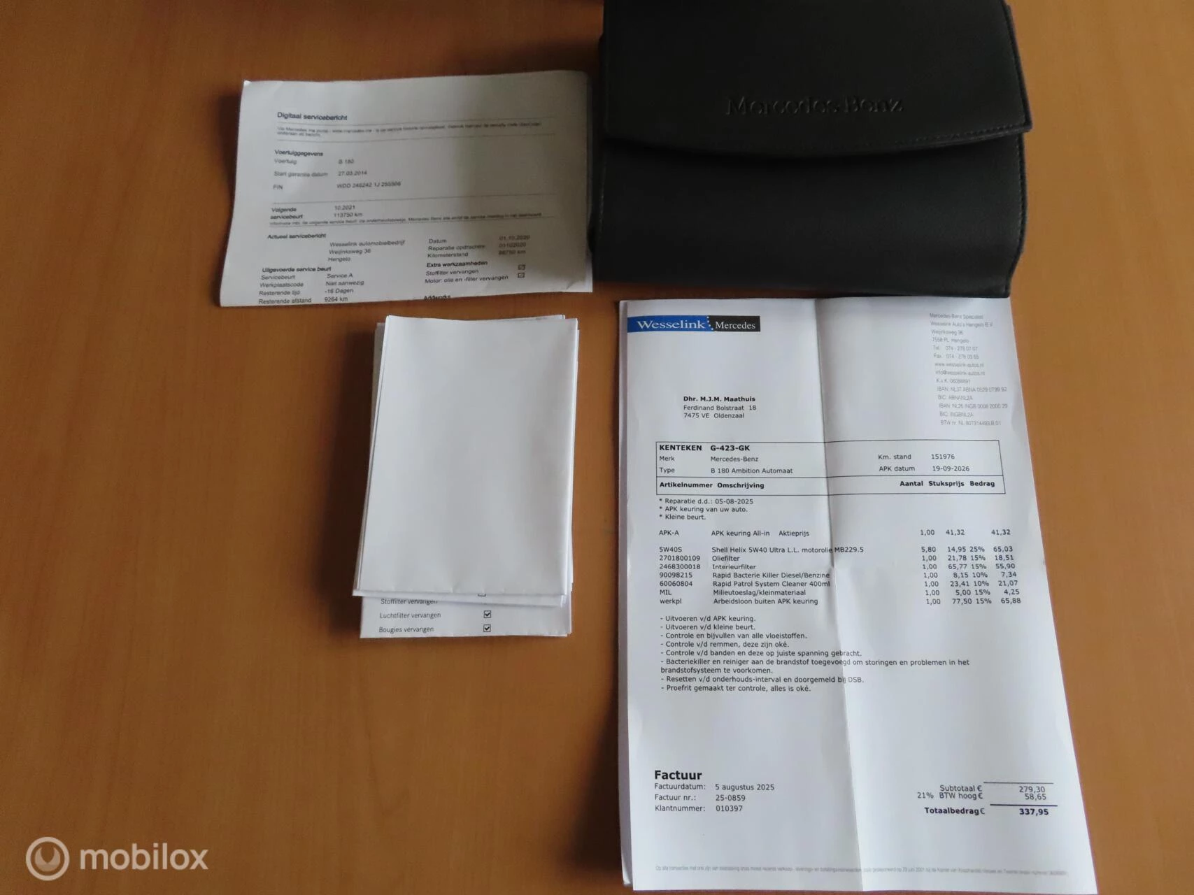 Hoofdafbeelding Mercedes-Benz B-Klasse