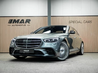 Hoofdafbeelding Mercedes-Benz S-Klasse Mercedes-Benz S-Klasse S500 4MATIC | Korbach Velgen 22'' | 4MATIC | Massage | Digi Light | Pano | Burmester | 360 camera | Head-Up |