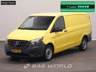 Mercedes Vito 110 L2H1 Trekhaak Airco Cruise Parkeersensoren Werkplaatsinrichting Euro6 L2 APK 04-2027 Airco Trekhaak Cruise control
