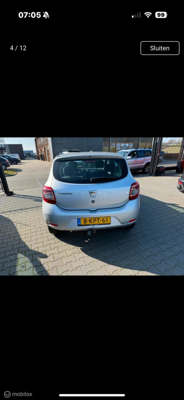 Hoofdafbeelding Dacia Sandero