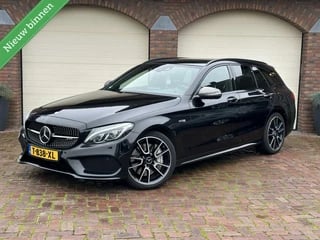 Mercedes C-klasse Estate AMG 43 4MATIC Navi Pano Burmester 368pk Leder 360 cam