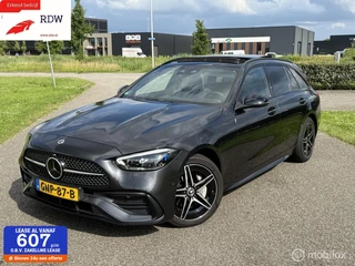 Hoofdafbeelding Mercedes-Benz C-Klasse Mercedes C-klasse Estate 300 e AMG Line/ Pano/ High Beam