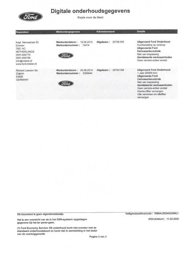 Hoofdafbeelding Ford B-MAX