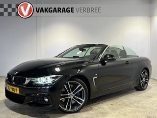 BMW 4 Serie Cabrio 440i High Executive | Navigatie | LM Velgen 19" | Rondomzichtcamera | Voorstoelen/Nek Verwarmd | Lederen Bekleding | Cruise Control | Head-Up Display |
