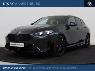BMW 1 Serie 120 M Sport Automaat / Panoramadak / Trekhaak / Sportstoelen / Achteruitrijcamera / M Adaptief onderstel / Comfort Access / Adaptieve LED / Harman-Kardon