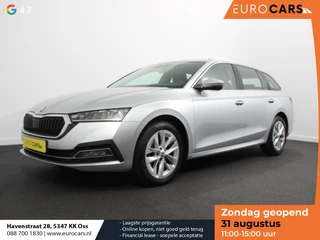 Skoda Octavia Combi 1.5 e-TSI DSG Style Navigatie Climatic Control  Parkeer Sensoren + Camera DAB Cruise control Lichtmetalen Velgen Keyless