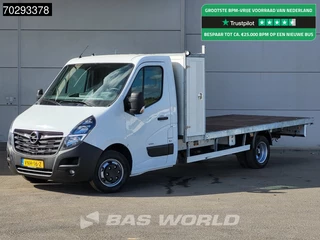 Hoofdafbeelding Opel Movano Opel Movano 165PK Open Laadbak 3,5t Trekhaak LED Navi Airco Cruise Euro6 Pritsche Pickup Airco Trekhaak Cruise control