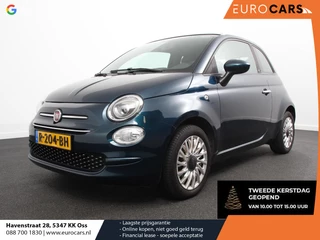 Fiat 500 C 1.0 Hybrid Lounge Plus Navigatie Cruise Control Parkeer Sensoren Climate Control DAB Lichtmetalen Velgen