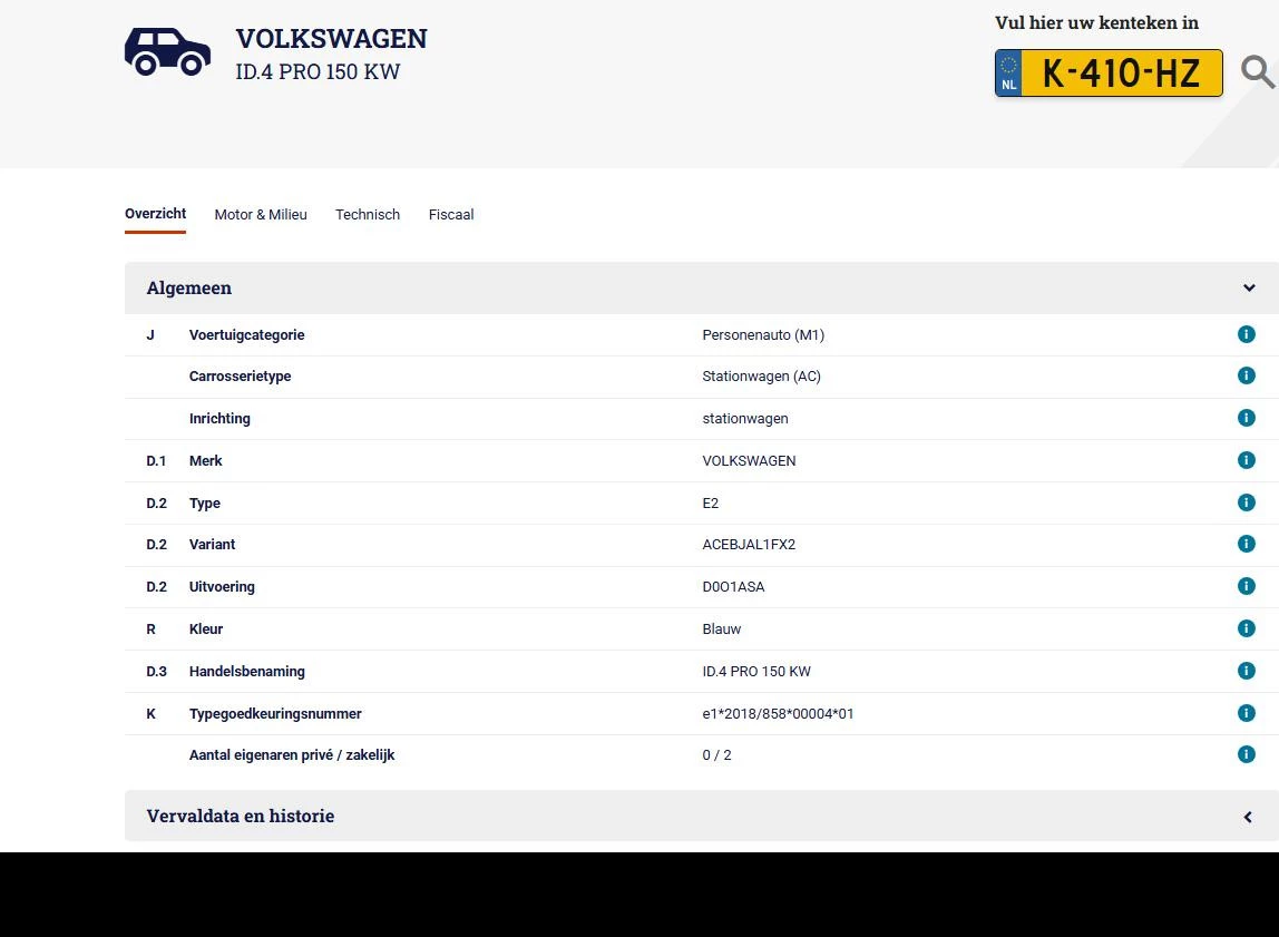 Hoofdafbeelding Volkswagen ID.4