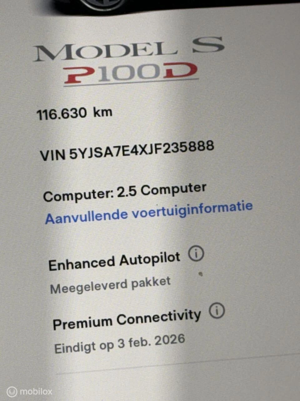 Hoofdafbeelding Tesla Model S