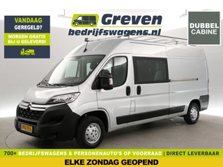 Citroën Jumper 33 2.2 BlueHDi L3H2 | 140PK | DC | Airco | Cruise | Camera | Navi | Parkeersens. | Imperiaal | Trekh.