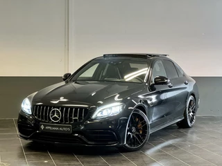 Hoofdafbeelding Mercedes-Benz C-Klasse Mercedes C-klasse 63 AMG S | Full | Keramische Remmen | 360 Camera | Schaalstoelen | HUD | Dodehoek |