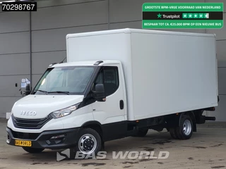 Iveco Daily 35C16 Laadklep Dubbellucht Bakwagen 160PK Airco 3,5t Trekgewicht Euro6 Meubelbak Koffer Airco