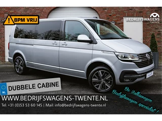 Volkswagen Caravelle T6.1 2.0 TDI 204 PK DSG L2H1 DUB/CAB A-Deuren ACC | LED | Leder | Apple Carplay/ Android Auto | Privacy glass |