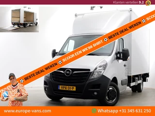 Opel Movano 2.3 Turbo 165pk Bakwagen met bovensluit-laadklep 1000kg en zijlader L445cm 05-2022