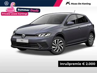 Volkswagen Polo Life Edition 1.0 TSI 95 pk 7 versn. DSG · Achteruitrijcamera · Airconditioning automatisch, 2-zone(Climatronic)