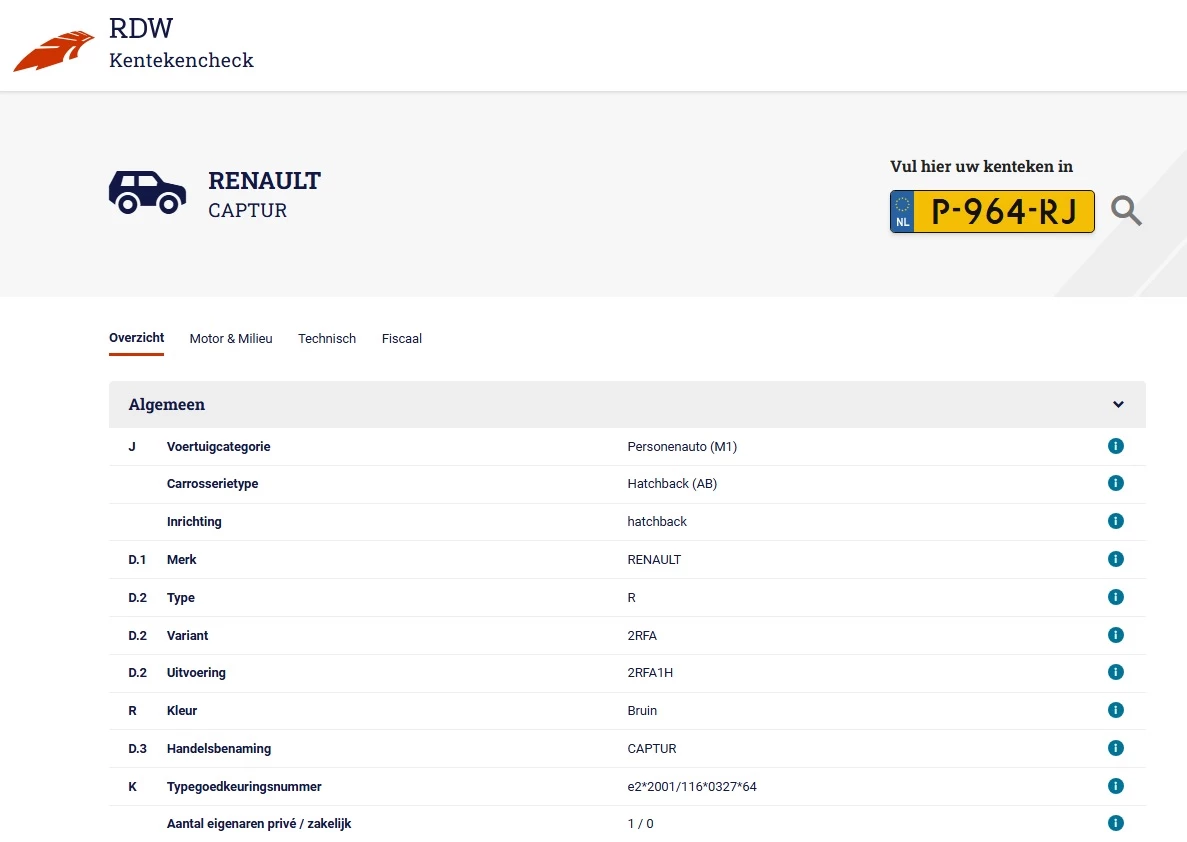 Hoofdafbeelding Renault Captur