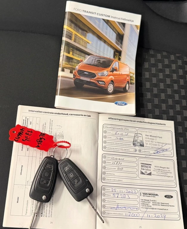 Hoofdafbeelding Ford Transit Custom