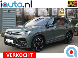 Volkswagen Tiguan 1.5 eHybrid 272pk R-Line Black Style Pano/Leder/IQ.Light HD/360/Headup/HK/Keyless/ACC/DCC/Elek. stoelen/Dodehoek/20"/Trekhaak wegkl.