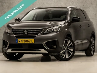 Peugeot 5008 1.2 PureTech Premium Sport 7 Persoons (APPLE CARPLAY, GROOT NAVI, CLIMATE, LEDER, SFEERVERLICHTING, SPORTSTOELEN, GETINT GLAS, TREKHAAK, PARKEERSENSOREN, NIEUWE APK, NIEUWSTAAT)