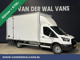 Ford Transit 2.0 TDCI 130pk Bakwagen 233cm hoog Laadklep Zijdeur Euro6 RIJKLAAR Airco | LAT om LAT bijrijdersbank, 895kg laadvermogen