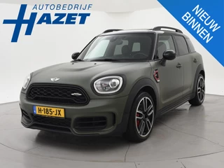 Mini Mini Countryman JCW 2.0 JOHN COOPER WORKS 231 PK ALL4 AUT. MAT GROEN + PANORAMA | CAMERA | HEAD-UP | HK | LEDER | STOELVERW.
