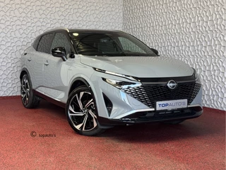 Nissan QASHQAI 1.3 MHEV 160PK TEKNA PLUS BOSE TWO TONE 20''LMV LEER ALCANTARA PANO MASSAGE BOSE STOEL/STUUR/RUIT VERW MATRIX.LED ELEK.KLEP HEADUP 20''LMV GOOGLE NAVI 03/2026 ✅Top Auto's Wijchen , 30 Jaar Specialist in Nissan  : Alle Type's : Tekna / Plus / N-Design / N-Connecta / Limited Edition / Premium / Executive /  , Zowel PHEV / HEV / MHEV / TURBO / HYBRID 