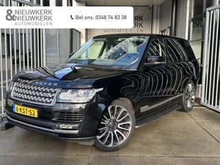 Land Rover Range Rover 4.4 SDV8 Autobiography | 22'' LMV | PANO | STOEL/STUURVERWARMING | STOELVERKOELING/MASSAGE | KOELKAST | TREKHAAK | 360 CAMERA | ACHTERBANK VERWARMD | ALL-SEASON BANDEN | NAVI