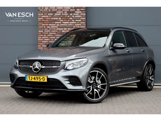 Mercedes-Benz GLC AMG 43 4MATIC | Luchtvering | Distronic+ | Memory | Panoramadak | Head-Up | Burmester | Stoelventilatie | Surround Camera | Nightpakket | Keyless-Go |