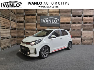 Kia Picanto 1.0 T-GDi GT-Line 5p Leder Schuifdak Clima Cruise Navi Camera 16"LM
