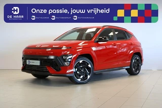 Hoofdafbeelding Hyundai Kona Hyundai Kona Electric N-Line Edition 65.4 kWh - Stoel + Stuurverw. + CarPlay - Adaptiv