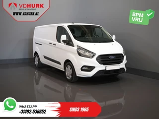 Hoofdafbeelding Ford Transit Custom Ford Transit Custom 320 2.0 TDCI 130 pk Aut. L2 Trend BPM VRIJ! Riem V.V./ Navi/ Carplay/ Camera/ PDC/ Trekhaak