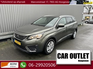 Peugeot 5008 1.2 PureTech Blue Lease Executive 7p. 1e Eignr, 138Dkm.NAP, Leer, Navi, CC, PDC, CAM, LED, LM, nw. APK – Inruil Mogelijk –