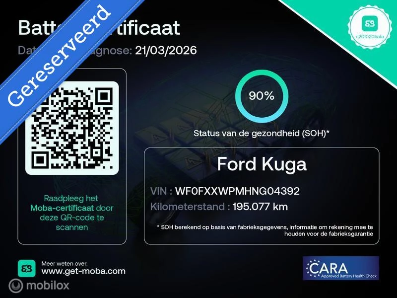Hoofdafbeelding Ford Kuga