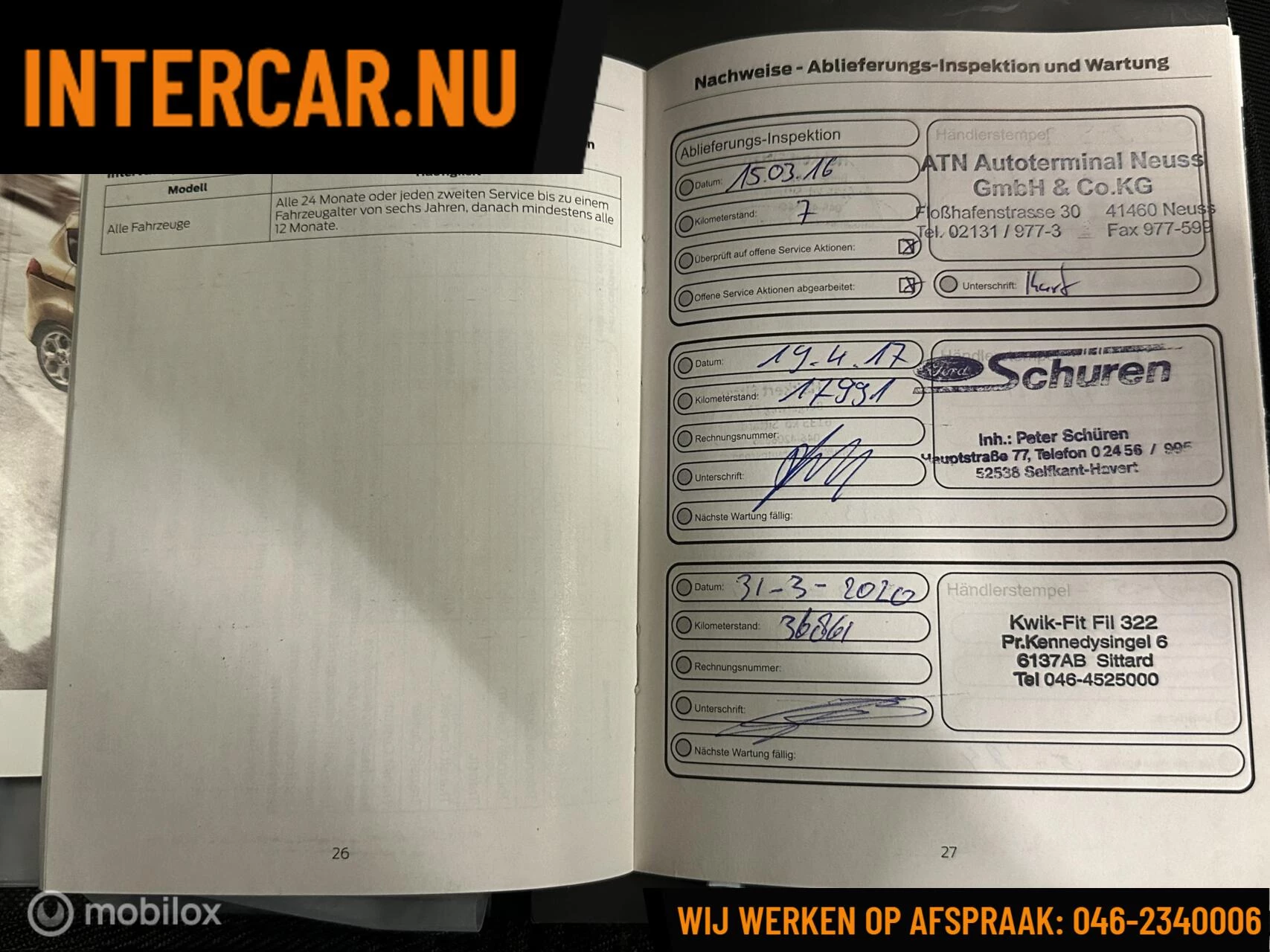 Hoofdafbeelding Ford B-MAX