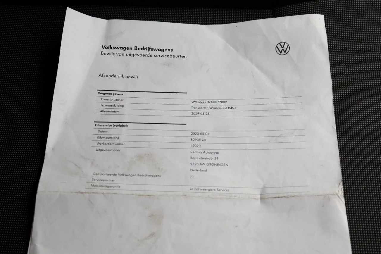 Hoofdafbeelding Volkswagen Transporter