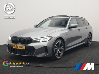 BMW 3 Serie Touring 330e M Sport FACELIFT PHEV 293pk Dealer O.H. | Trekhaak Af Fabriek | Panodak | Harman / Kardon | Sfeerverlichting | Sportstoelen Verwarmd | Widescreen Navi | Apple Carplay | Blis | DAB | Plug In Hybrid |