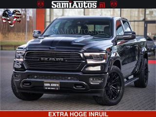 Dodge Ram 1500 LARAMIE SPORT 4X4 5.7 V8 | PRINS LPG | CAMERA | APPLE CARPLAY | 3500KG | FULL LED | CRUISE | MEMORY SEATS | LEDER | DUBBELE CABINE | CREWCAB Voorraad Nr: 2525 - 41256
