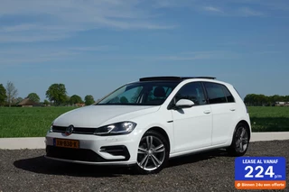 Hoofdafbeelding Volkswagen Golf Volkswagen Golf 7.5 R-line PANORAMA TREKHAAK VIRTUAL PDC