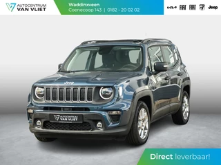 Jeep Renegade 1.5T e-Hybrid Altitude | Adapt. Cruise | Schuif/Kanteldak | Keyless | BSM | Navi | Apple Carplay | Uit voorraad leverbaar !