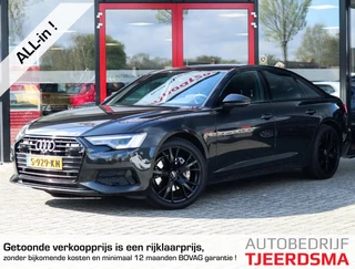 Audi A6 Limousine 45 TFSI Sport Pro Line | Matrix LED | Stoelverwarming | Stuurwiel Verwarmd | 360 | Virtual Cockpit | Adaptieve Cruise Control | Navigatie | Keyless Entry | Metallic Lak | Sportstoelen |
