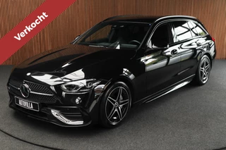 Mercedes-Benz C-Klasse Estate 180 AMG Line Panodak Navi Leer Camera Nightpack PTS Ambient Elektr. achterklep Elektr. uitklapbare trehaak PTS LM velgen BTW auto!