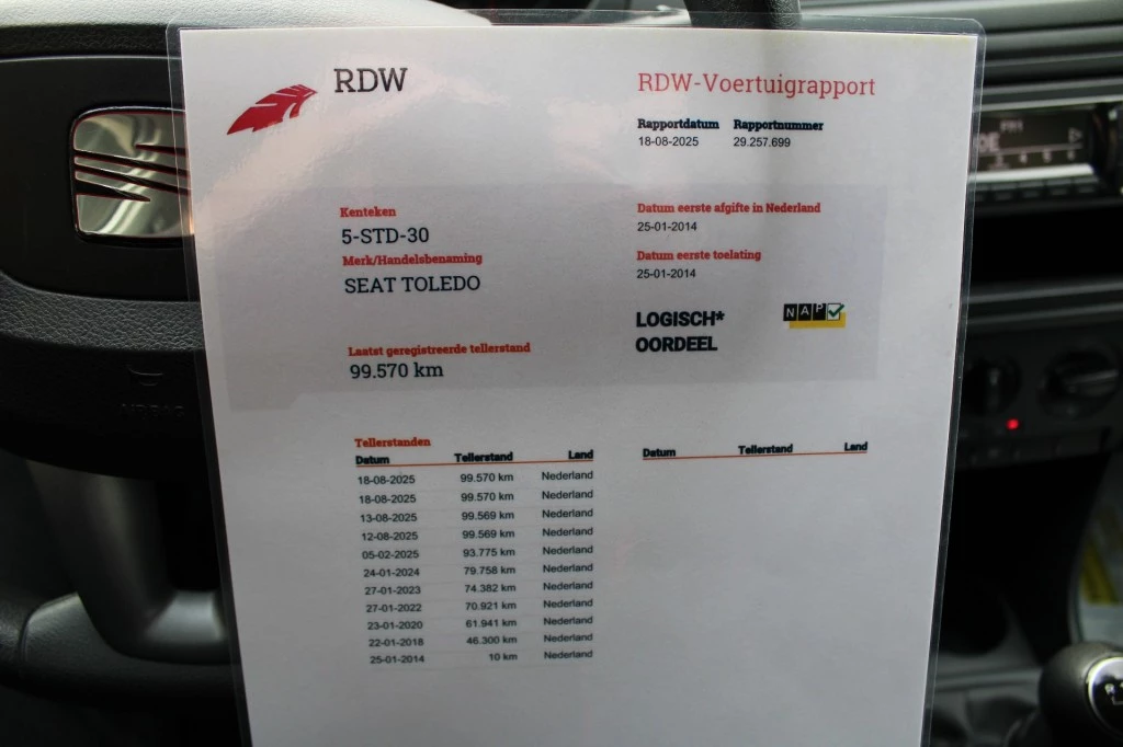 Hoofdafbeelding SEAT Toledo