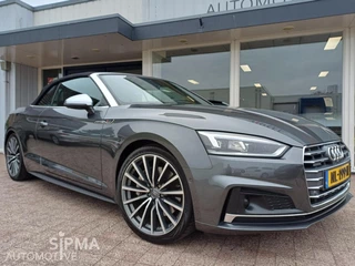 Luxe Audi A5 Cabriolet S-line 2.0TFSI 252pk Quattro/NL-auto
