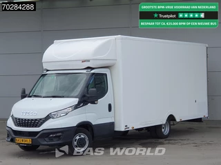 Iveco Daily 35C14 Automaat Luchtvering 530cm lang! Verkoopwagen Bakwagen Airco Cruise Camera Euro6 Meubelbak Plancher Foodtruck Paardenwagen 29m3 Airco Cruise control